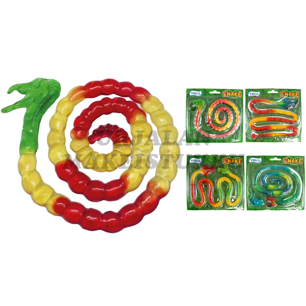 Vidal Snake Käärmeet 6-pack 11kpl